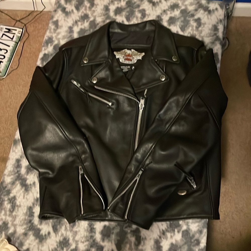 Vintage Harley Davidson Leather Jacket